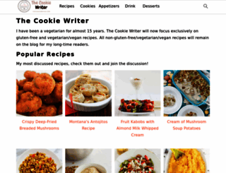 thecookiewriter.com screenshot