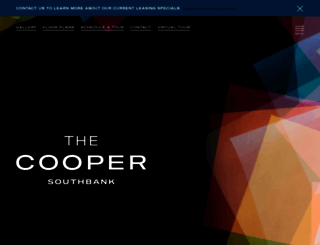 thecoopersouthbank.com screenshot