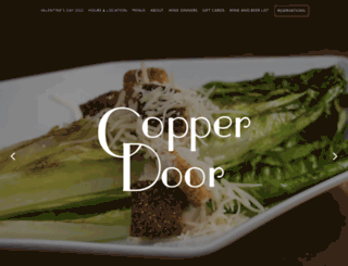 thecopperdoor.com screenshot
