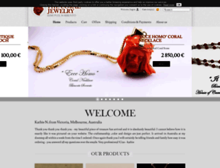 thecoraljewelry.com screenshot