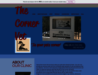 thecornervet.org screenshot