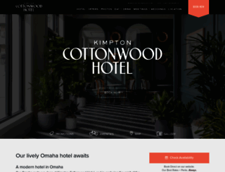 thecottonwoodhotel.com screenshot
