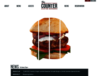 thecounterburger.jp screenshot