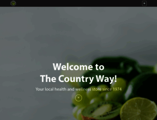 thecountryway.ca screenshot