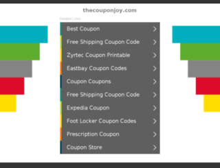 thecouponjoy.com screenshot