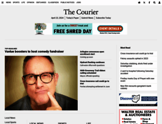 thecourier.com screenshot