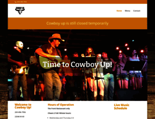 thecowboyup.com screenshot