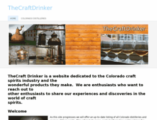 thecraftdrinker.com screenshot