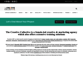 thecreativecollective.com.au screenshot