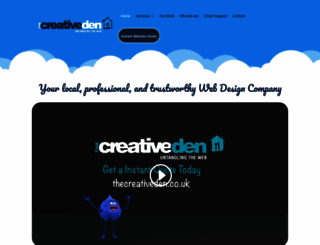 thecreativeden.co.uk screenshot