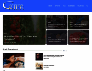 thecrier.net screenshot