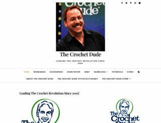thecrochetdude.com screenshot