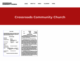thecrossroads.cc screenshot