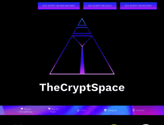 thecrypt.space screenshot