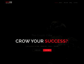 thecryptocrow.com screenshot