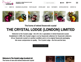 thecrystallodge.co.uk screenshot