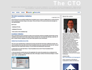 thecto.org screenshot
