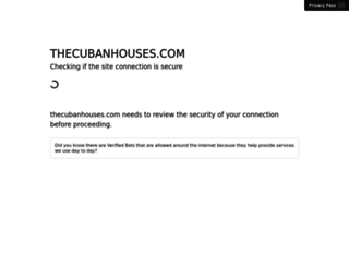 thecubanhouses.com screenshot