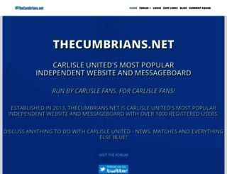 thecumbrians.net screenshot