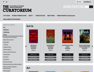 thecuratoreum.com screenshot