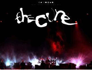 thecure.com screenshot