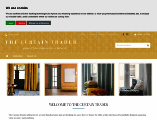 thecurtaintrader.co.uk screenshot