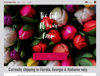 thecutflowerfarm.com screenshot