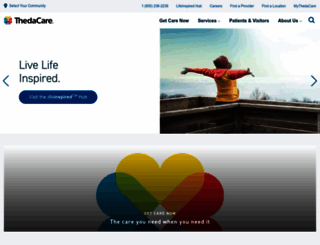 thedacare.org screenshot