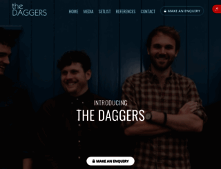 thedaggersband.co.uk screenshot