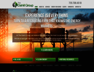 thedahillgroup.com screenshot