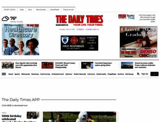 thedailytimes.com screenshot