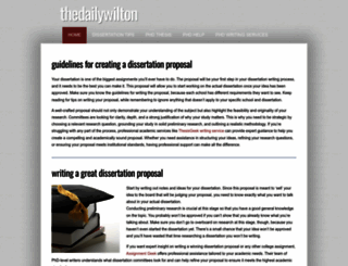 thedailywilton.com screenshot