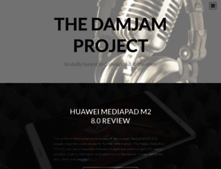 thedamjam.wordpress.com screenshot