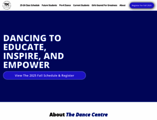 thedancecentrebyheidi.com screenshot