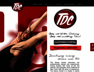 thedancecentrewapak.com screenshot