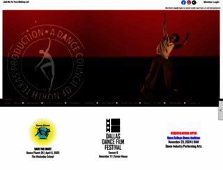 thedancecouncil.org screenshot