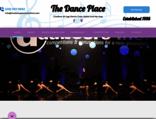thedanceplacechalfont.com screenshot
