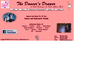 thedancersdrawer.com screenshot