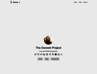 thedaneshproject.com screenshot