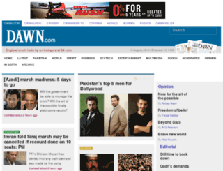 thedawn.com.pk screenshot