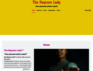 thedaycarelady.com screenshot