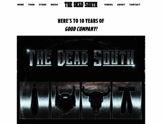 thedeadsouth.com screenshot