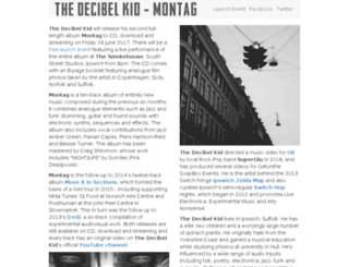 thedecibelkid.com screenshot