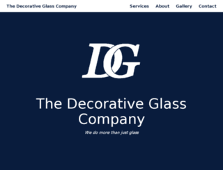 thedecorativeglasscompany.com screenshot