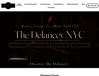 thedelancey.com screenshot