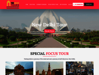 thedelhitours.com screenshot