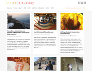 thedeliciousday.com screenshot