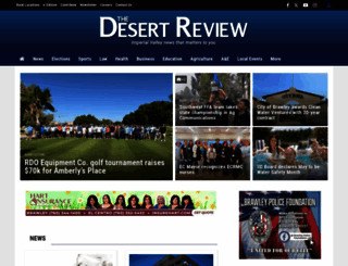 thedesertreview.com screenshot