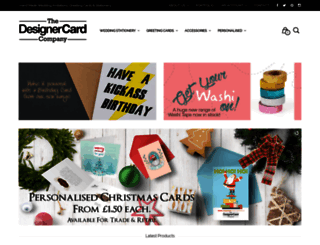 thedesignercardcompany.com screenshot