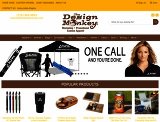 thedesignmonkey.com screenshot